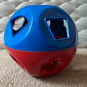 Tupperware sorting toy
